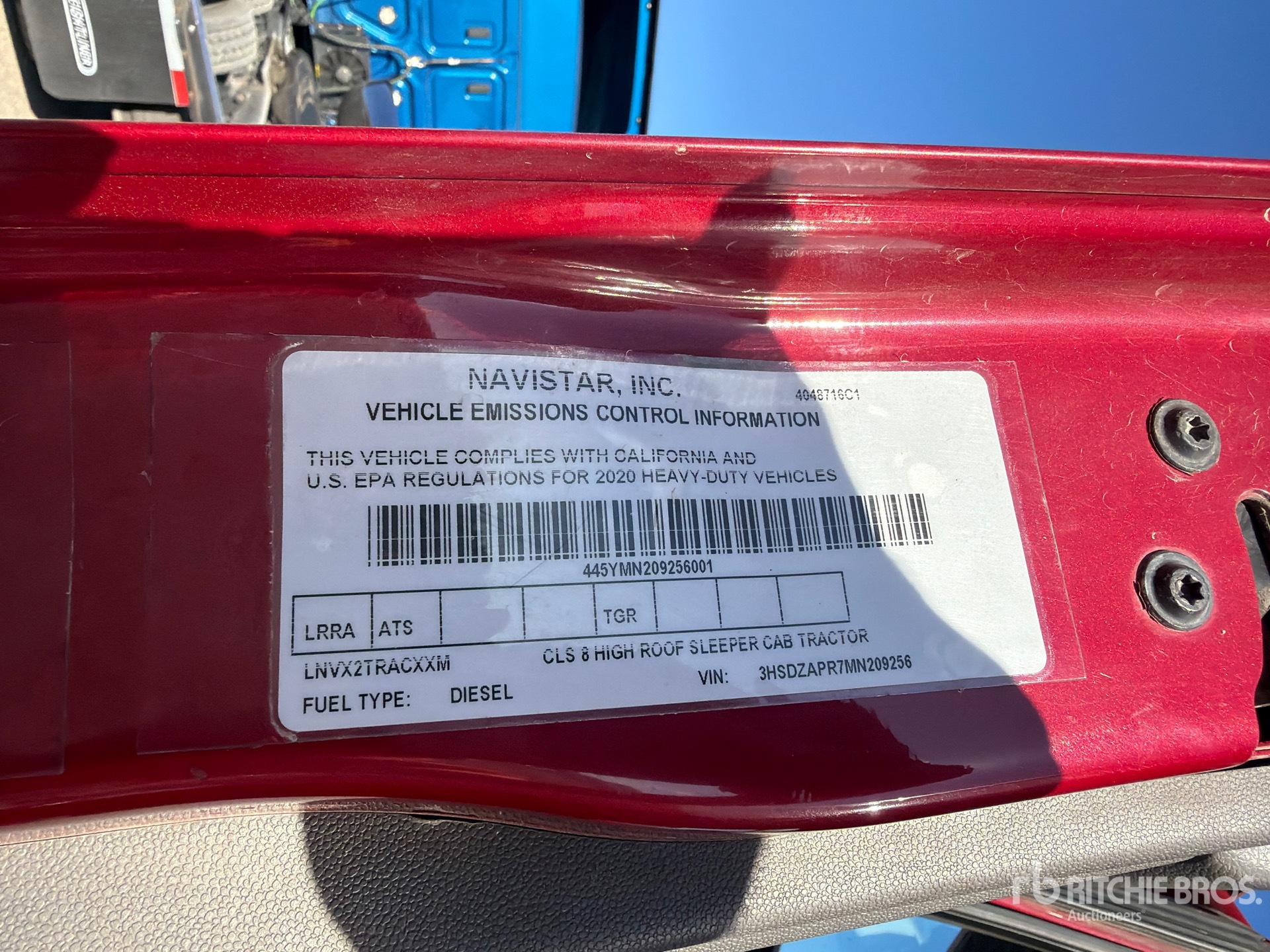 2021 International LT625