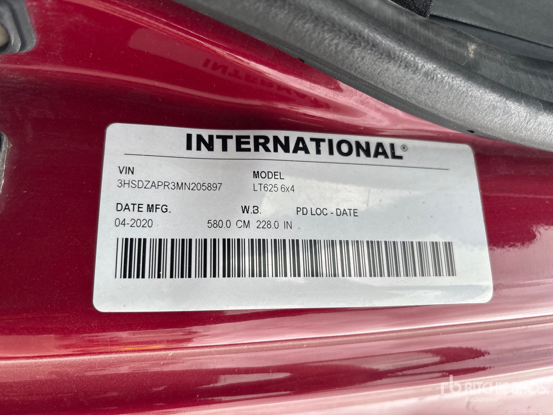 2021 International LT625