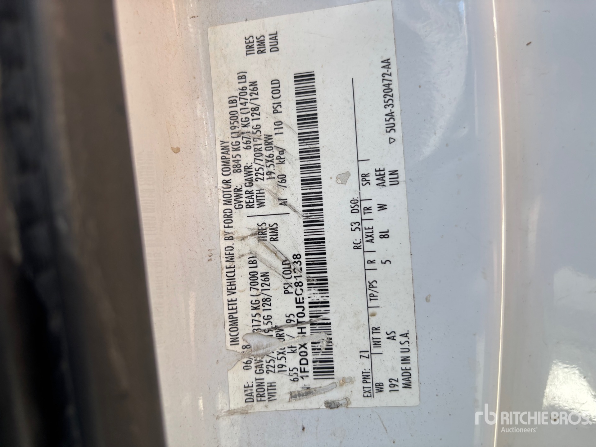 2018 Ford F-550