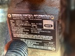 Engine with Emission Label