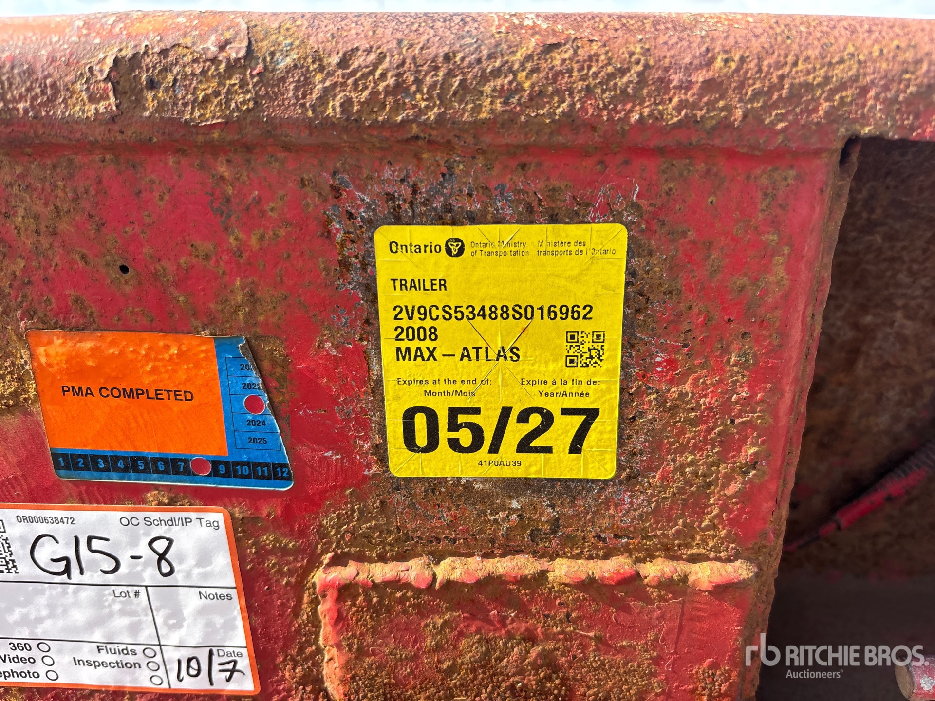 2008 Max Atlas TRI/A EXTENDABLE