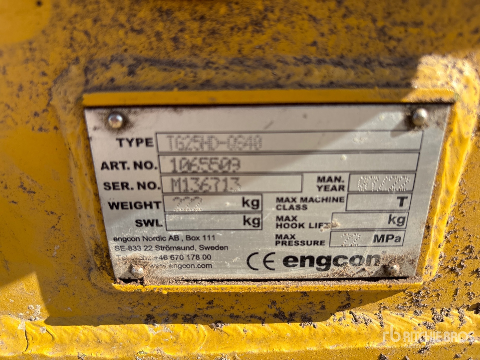 2022 Engcon 12 IN HYDRAULIC