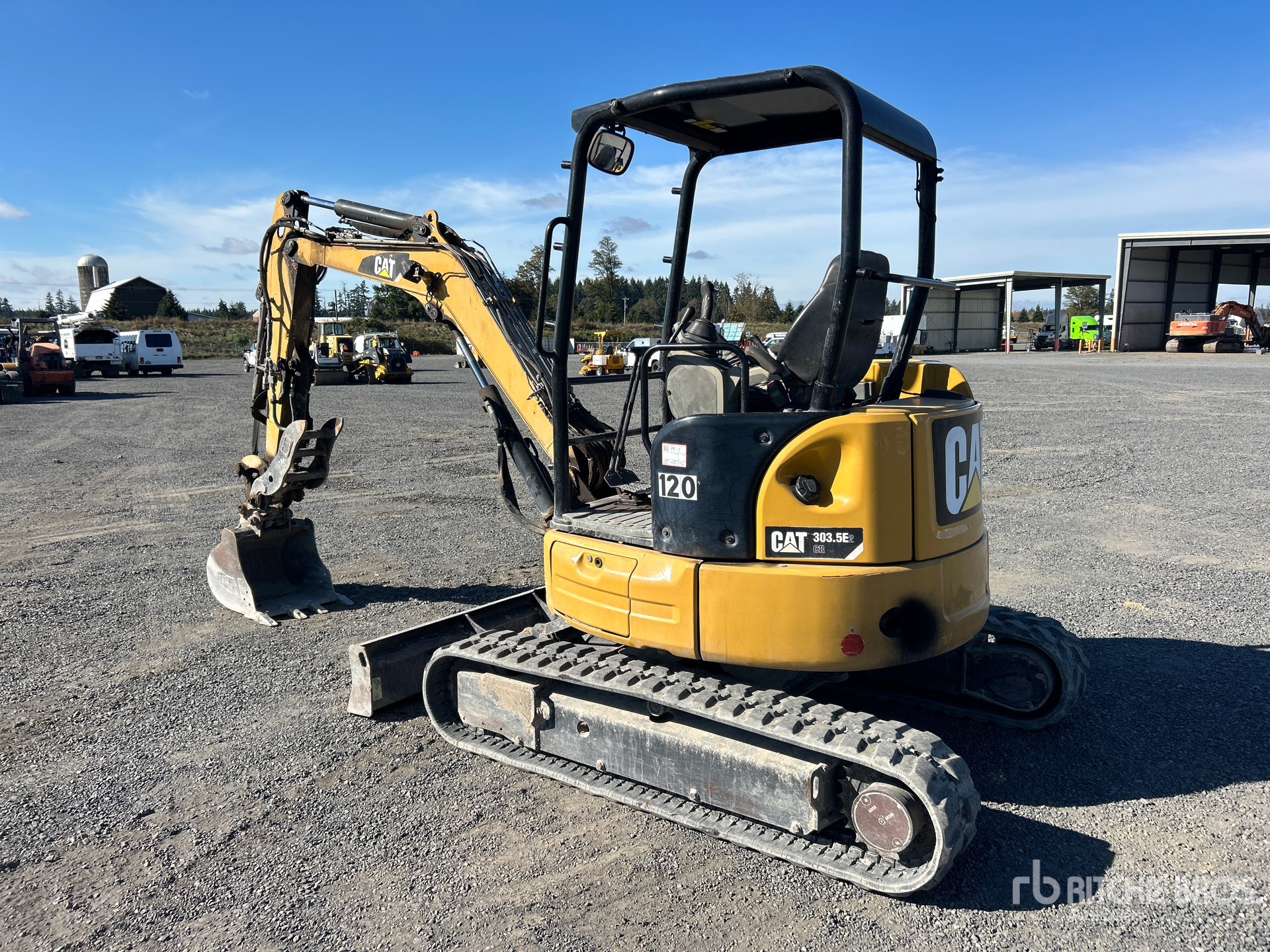 2017 Caterpillar 303.5E2 CR