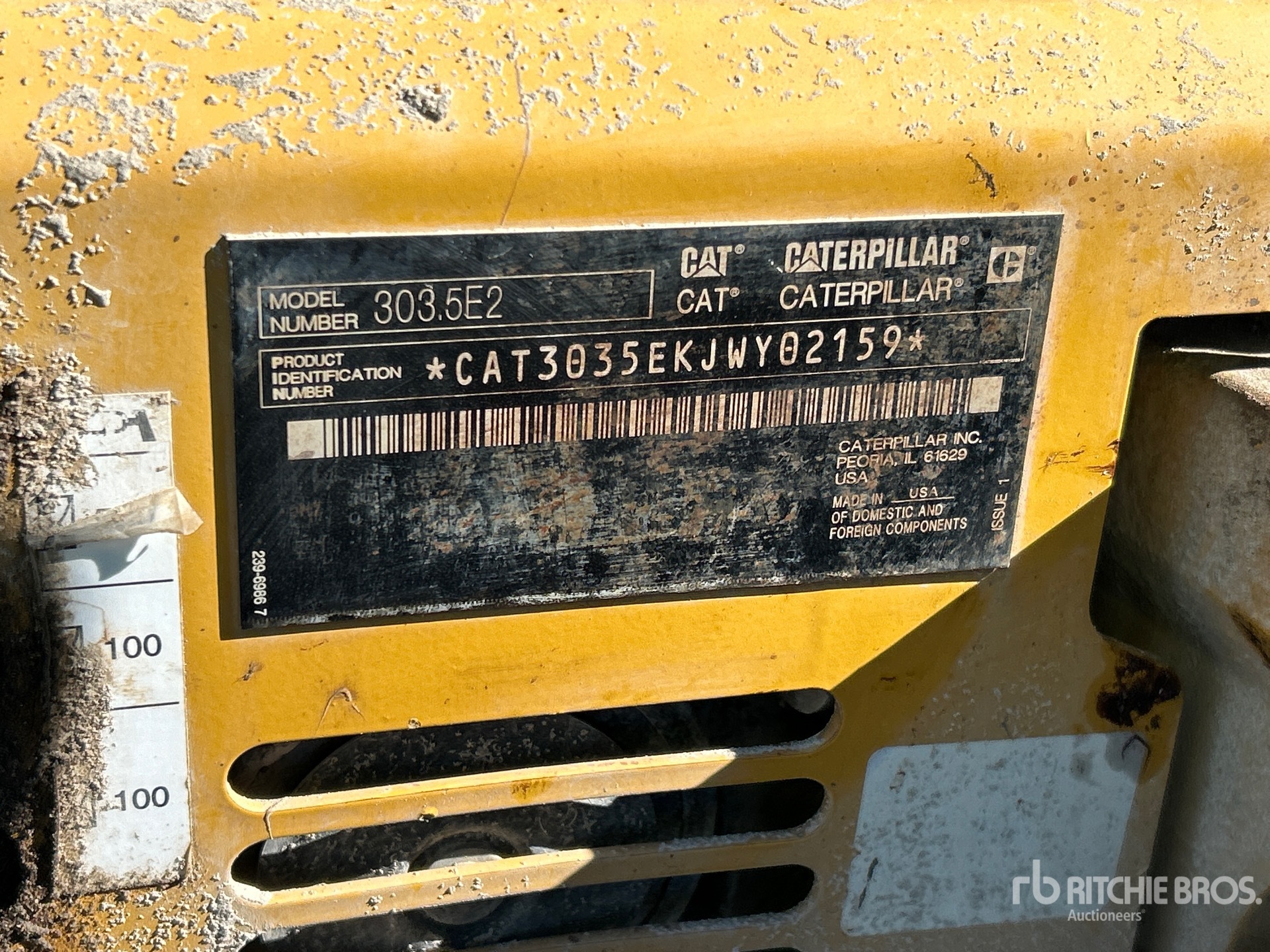 2017 Caterpillar 303.5E2 CR