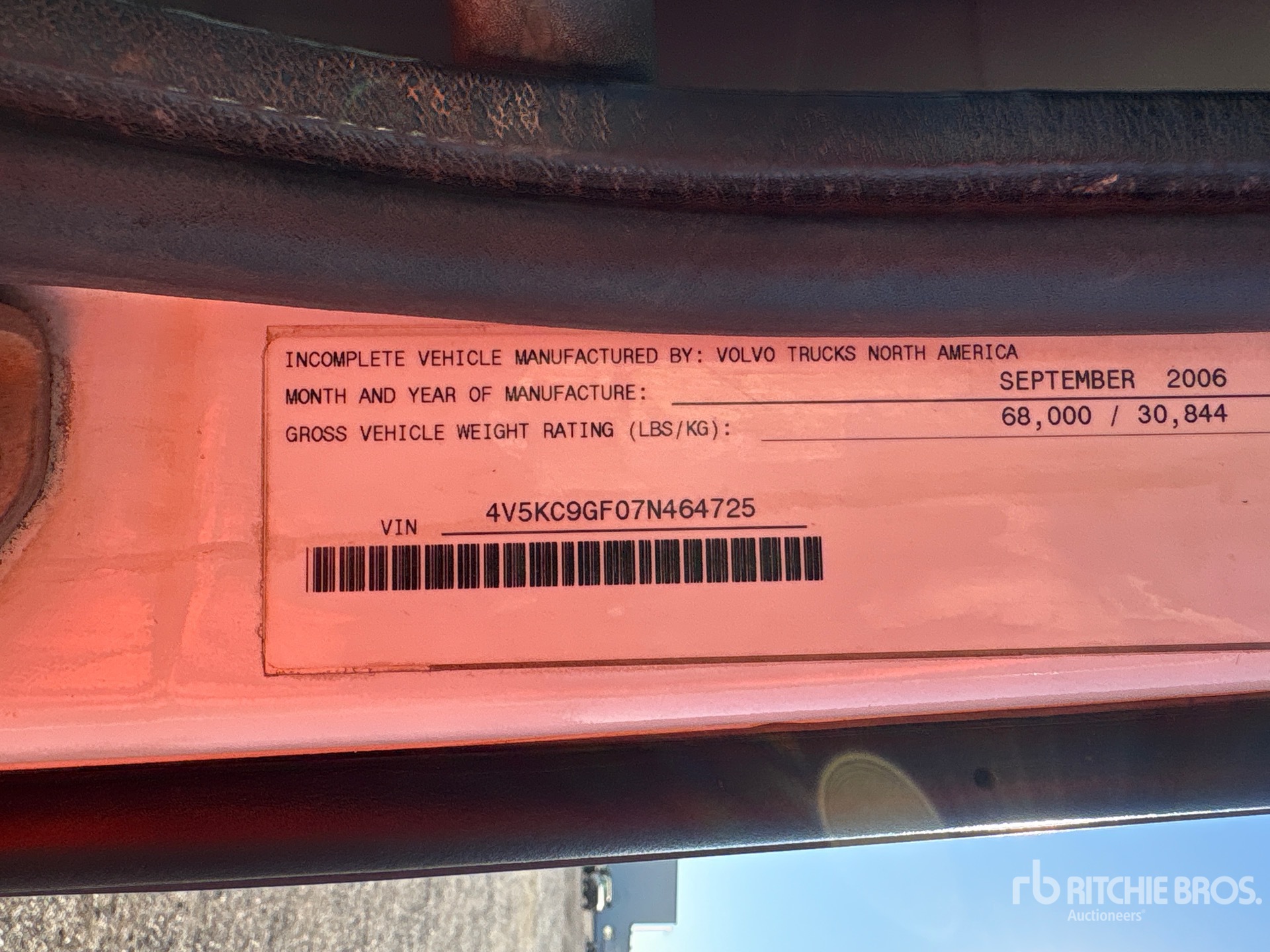 2007 Volvo VHD