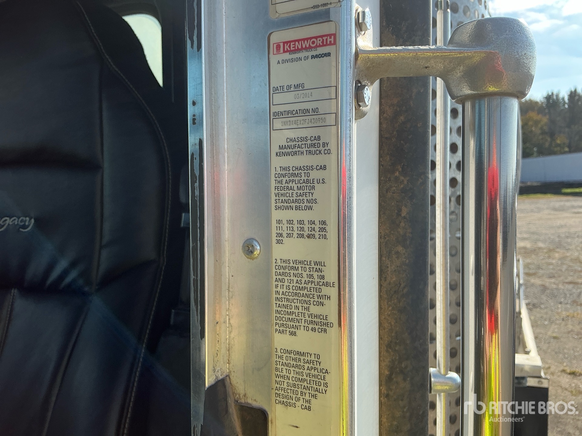2015 Kenworth T800