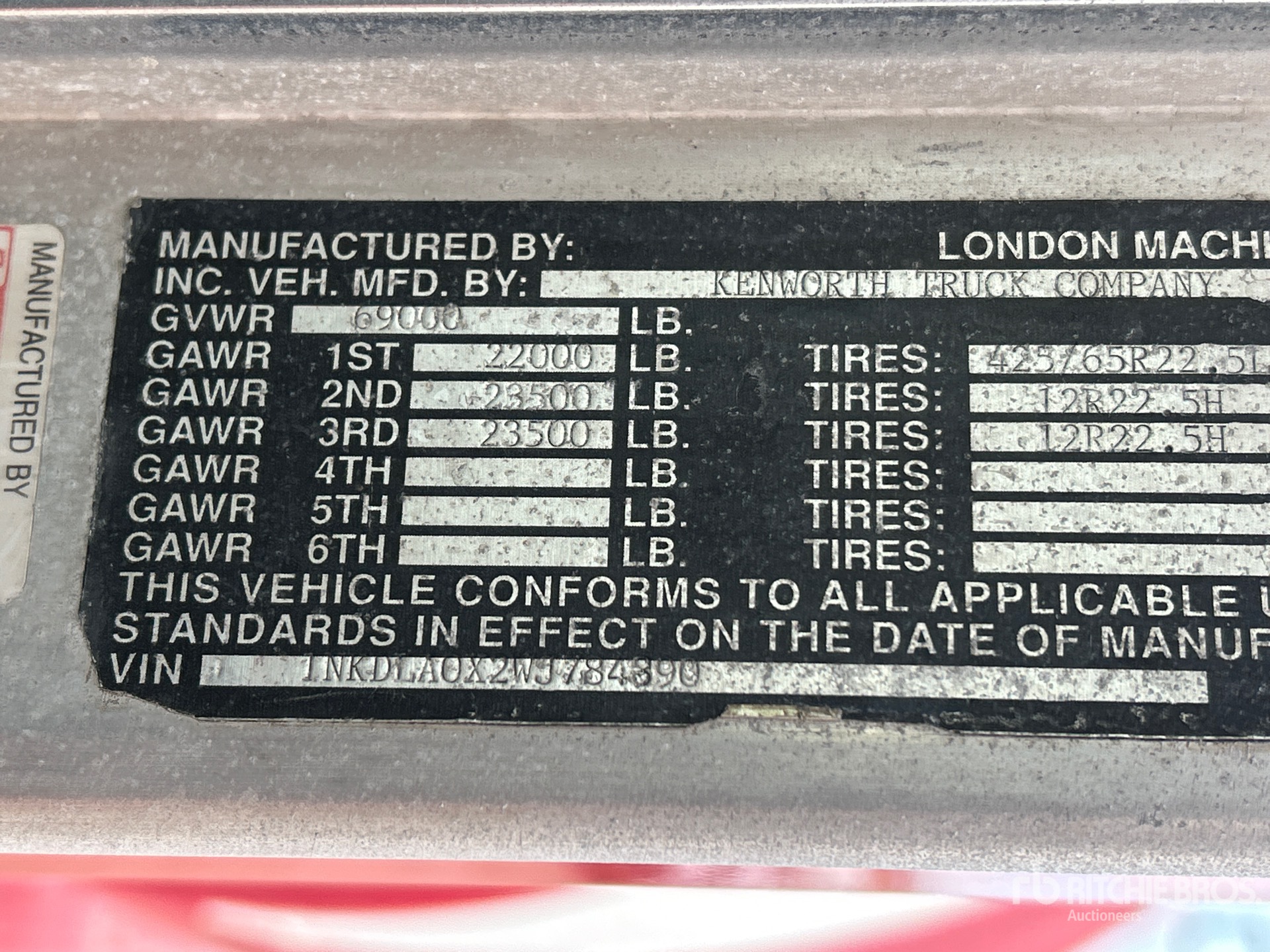 1998 Kenworth T800