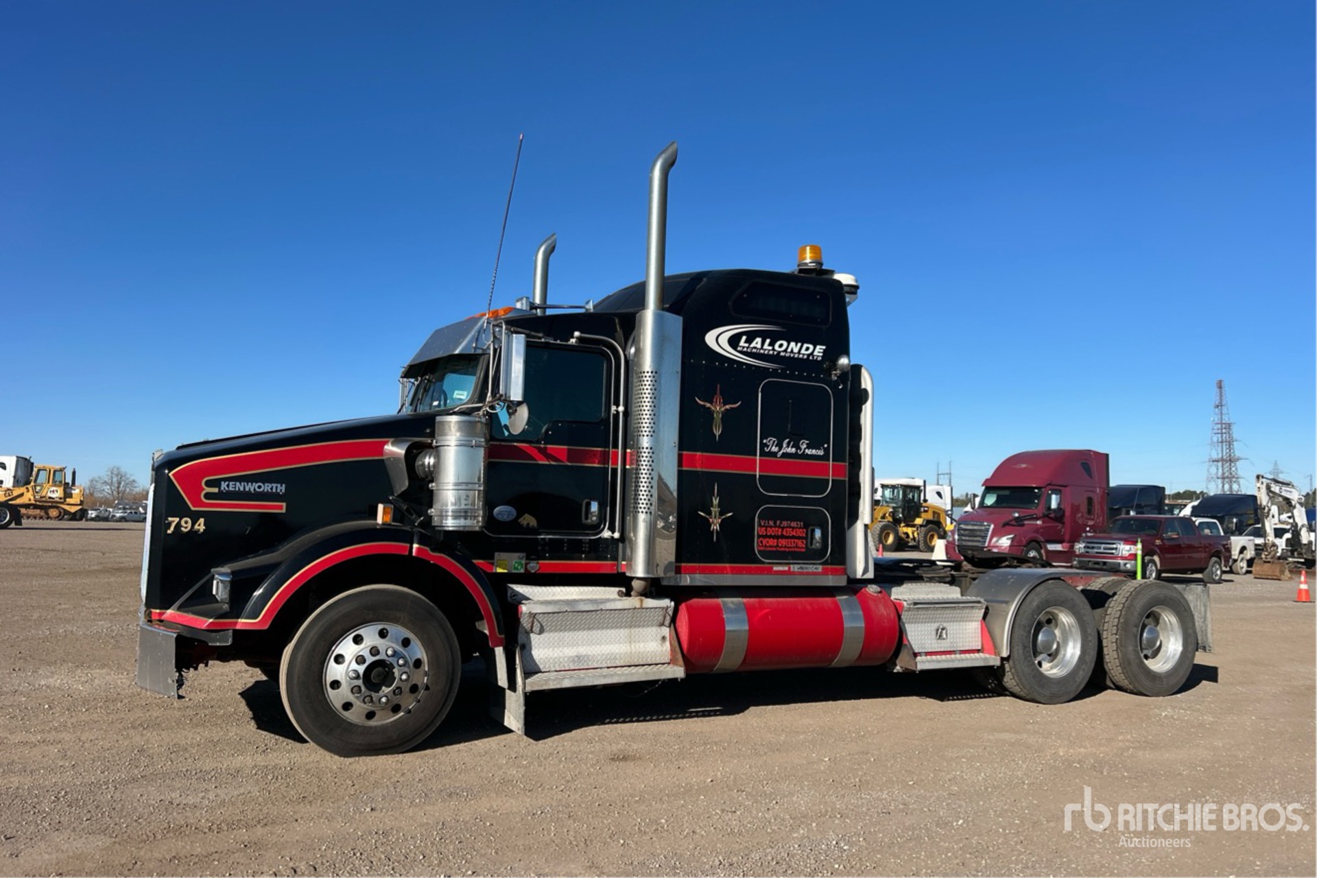 2015 Kenworth T800