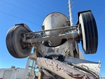Underbody with Non-Driven Rear Drop Axle