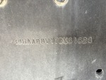 General Appearance with Frame Stamp Serial Number/VIN Photo