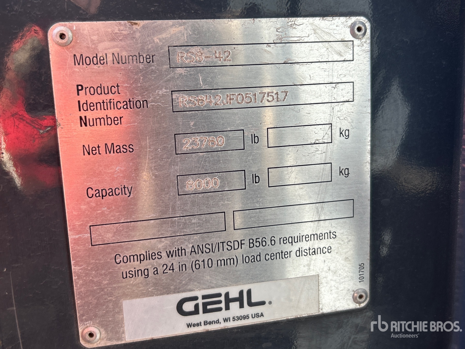 2014 Gehl RS8-42