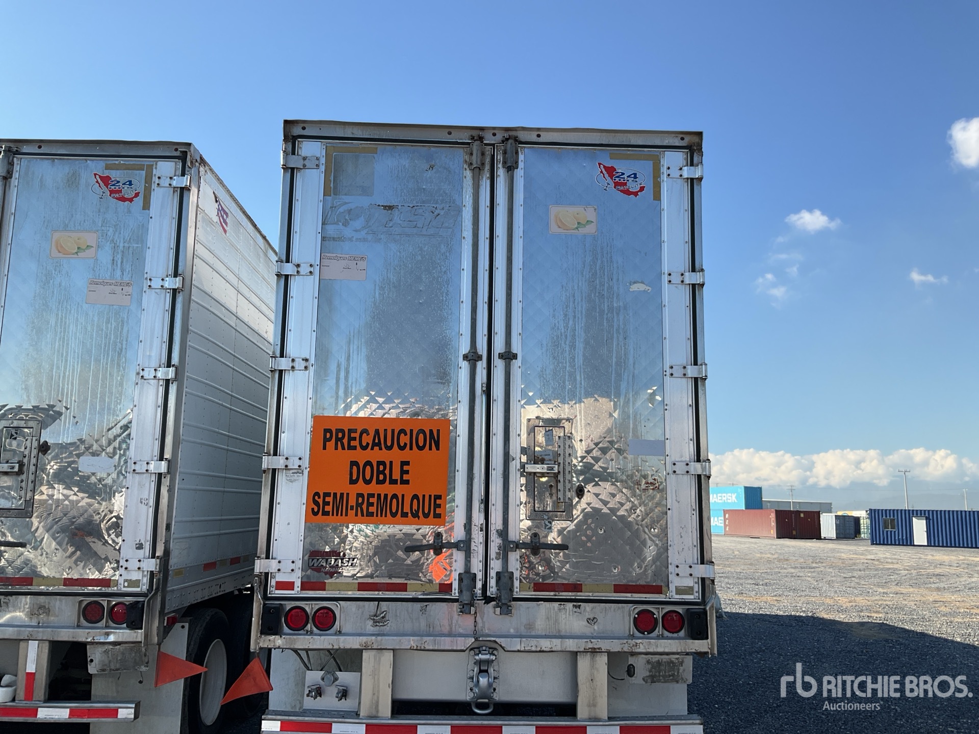 2008 Wabash 40 FT X 102 IN T/A CAJA REFRIGE ...