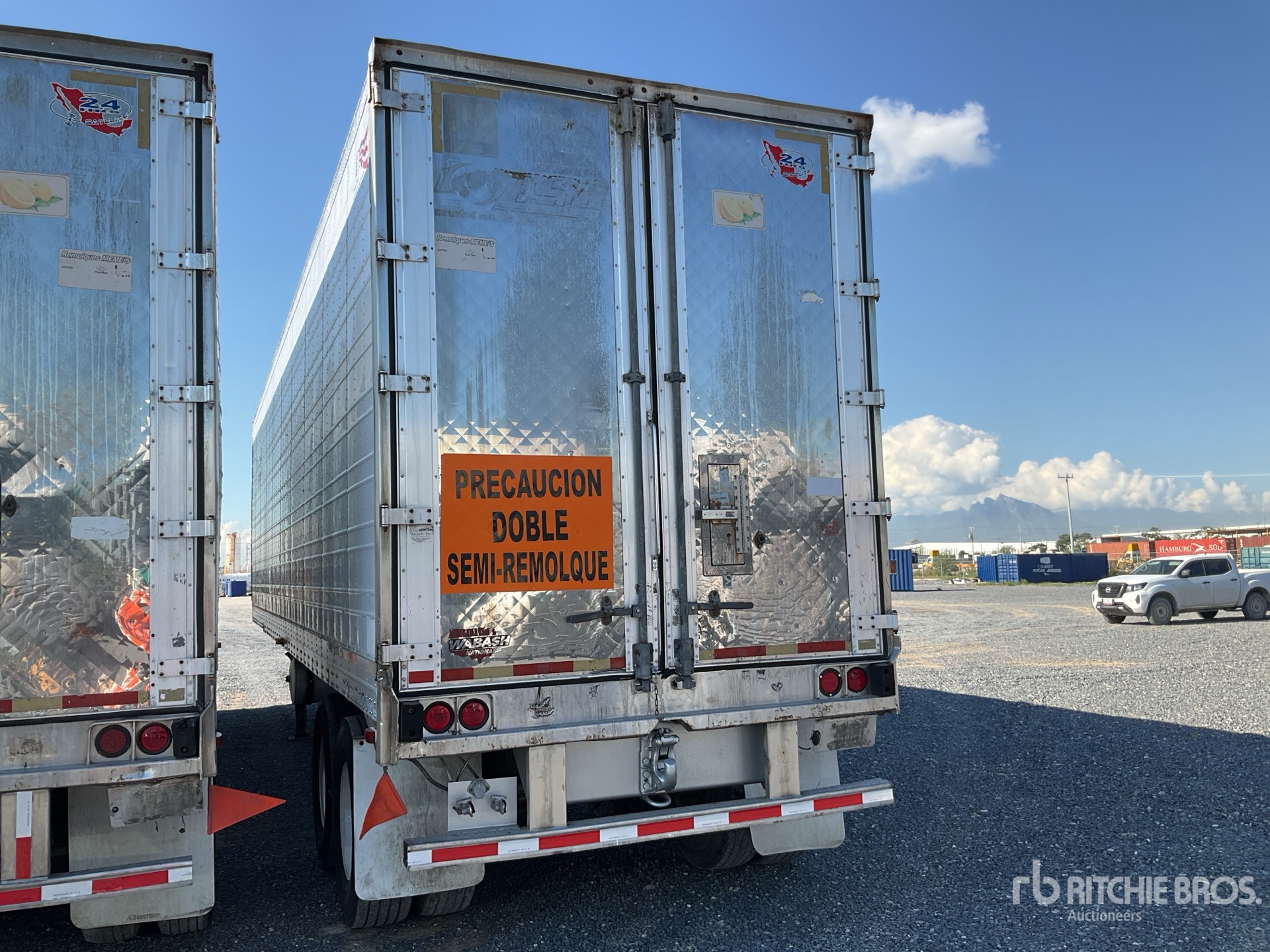 2008 Wabash 40 FT X 102 IN T/A CAJA REFRIGE ...