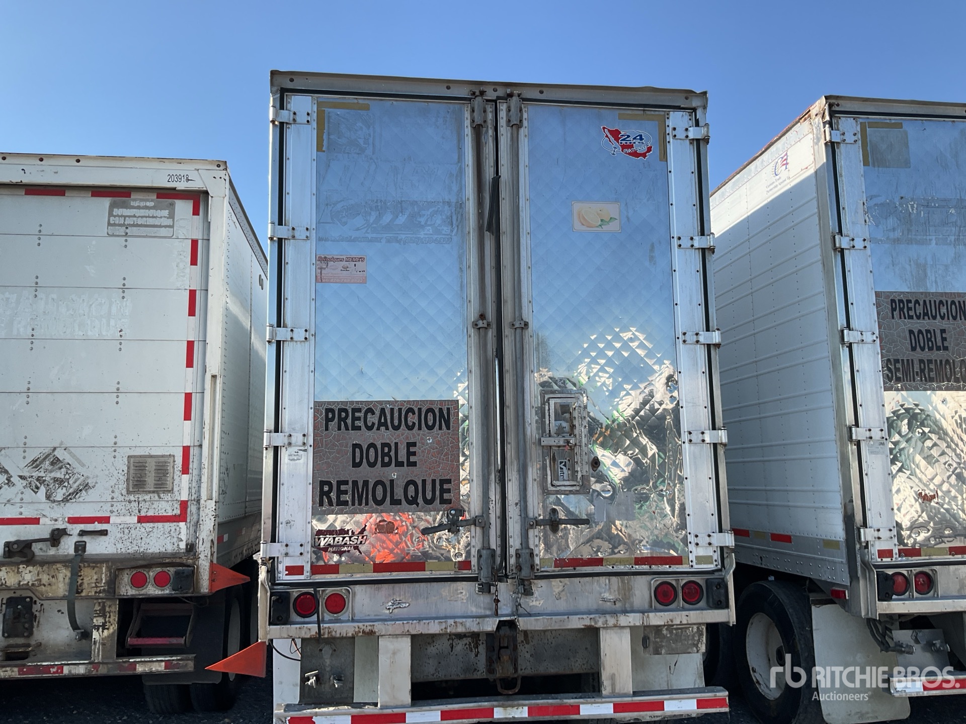 2008 Wabash 40 FT X 102 IN T/A CAJA REFRIGE ...
