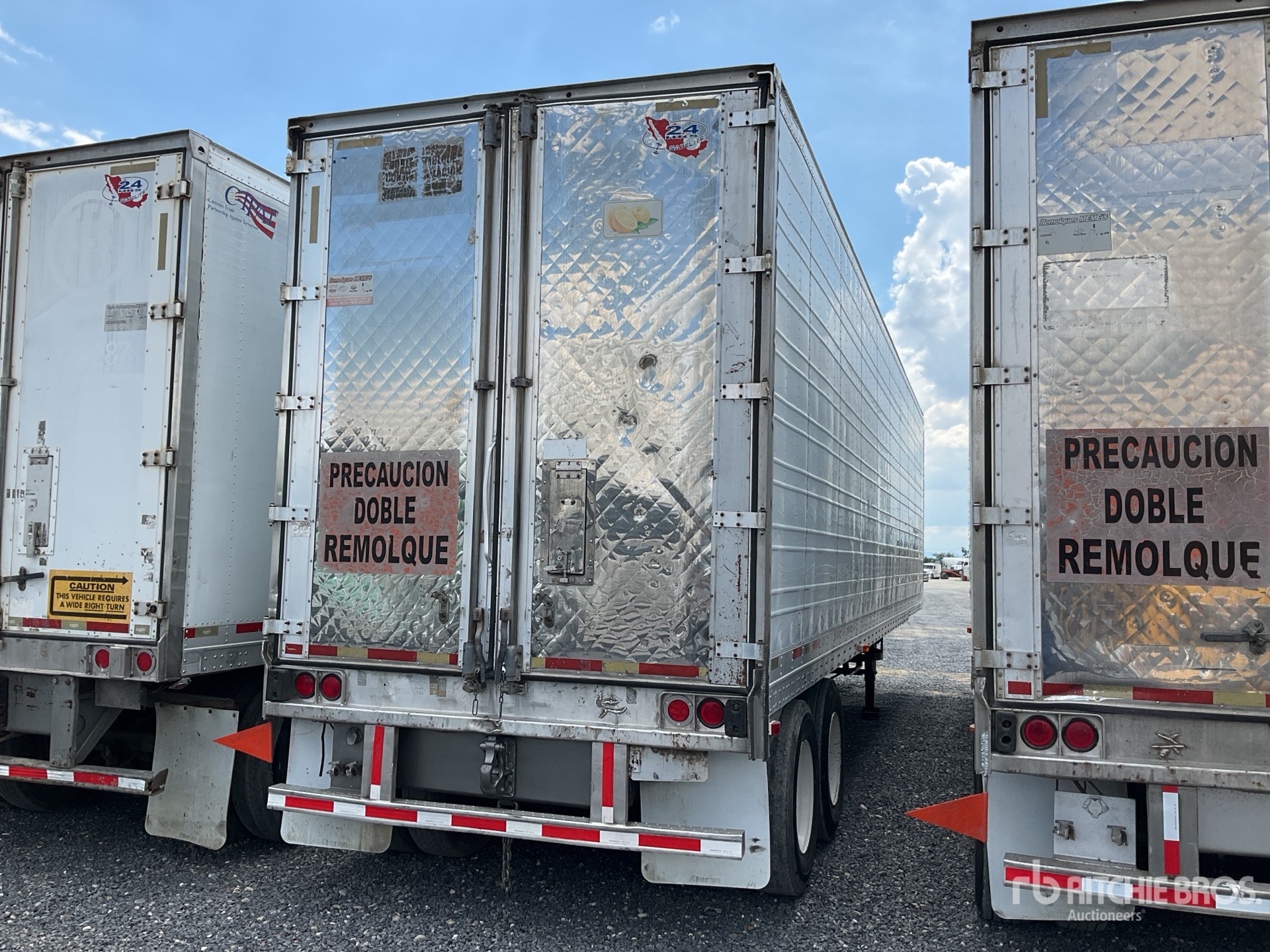 2008 Wabash 40 FT X 102 IN T/A CAJA REFRIGE ...