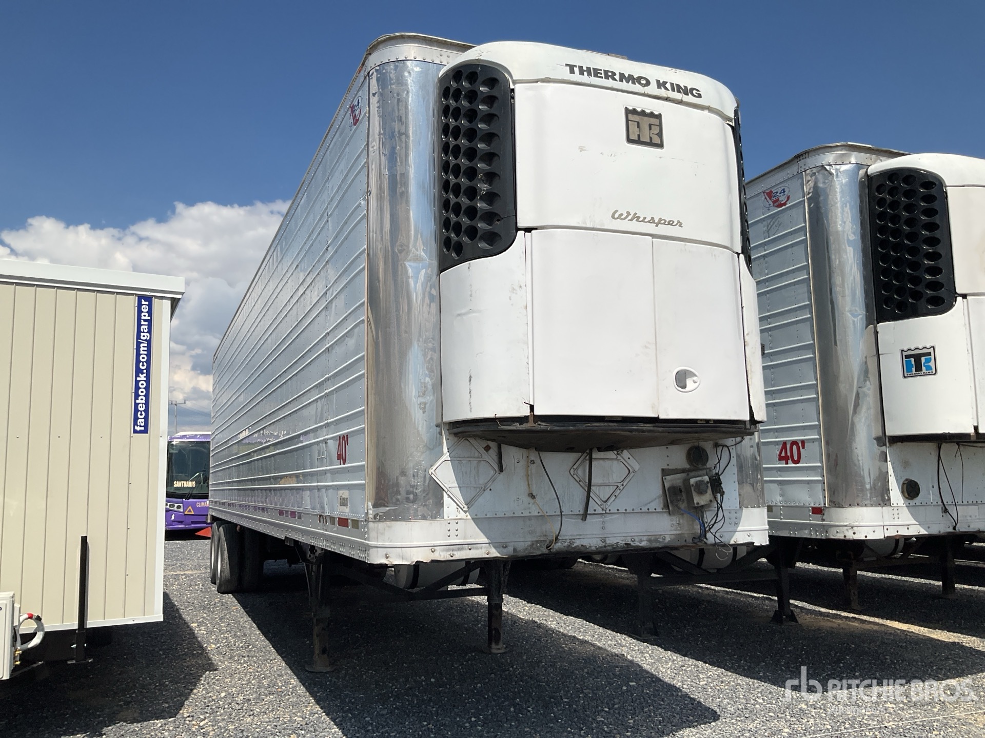2008 Wabash 40 FT X 102 IN T/A CAJA REFRIGE ...