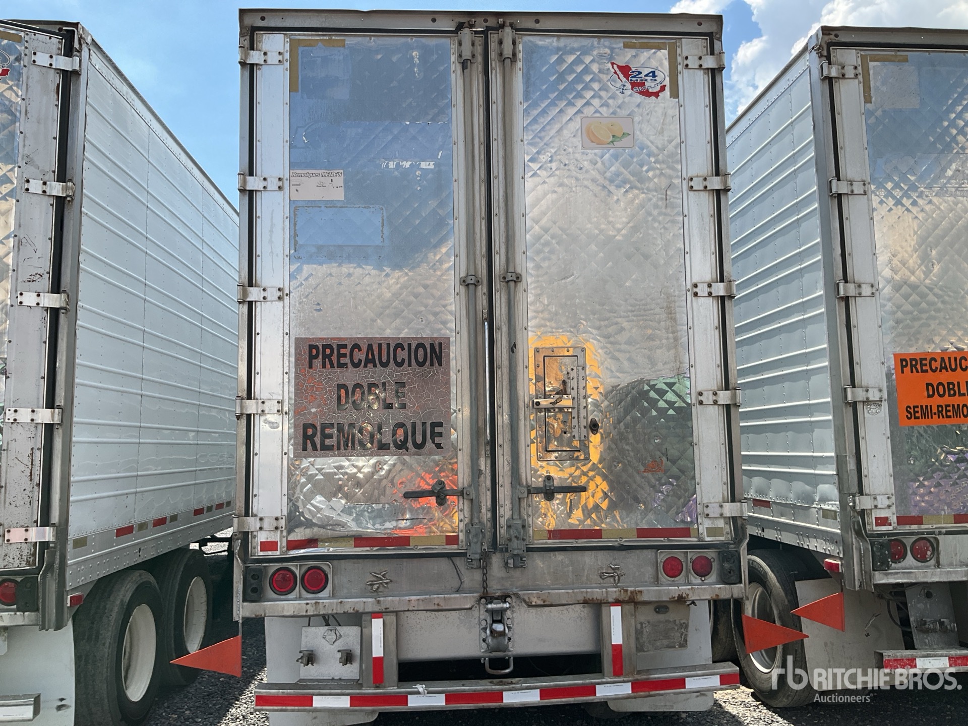 2008 Wabash 40 FT X 102 IN T/A CAJA REFRIGE ...