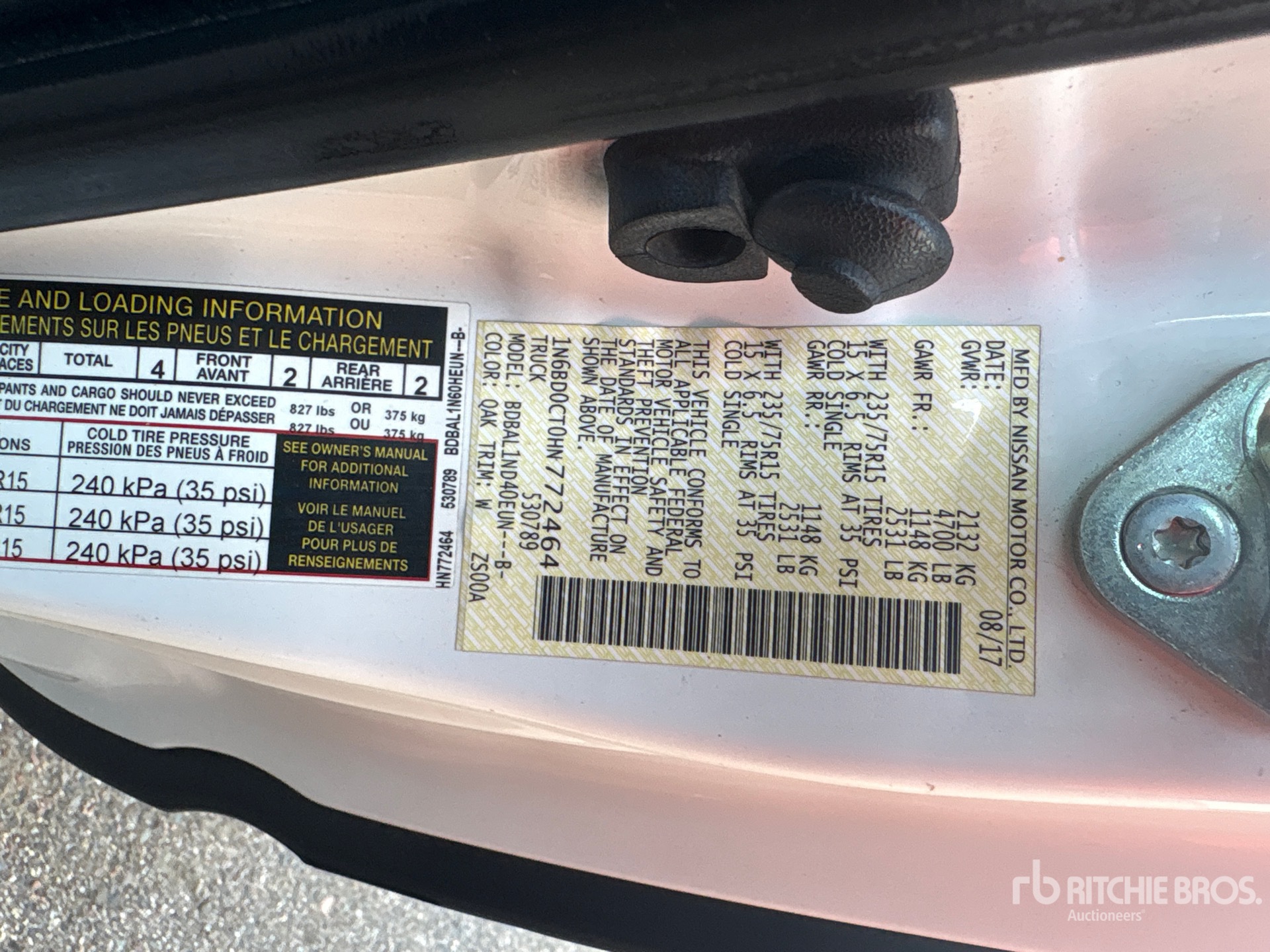 2017 Nissan FRONTIER