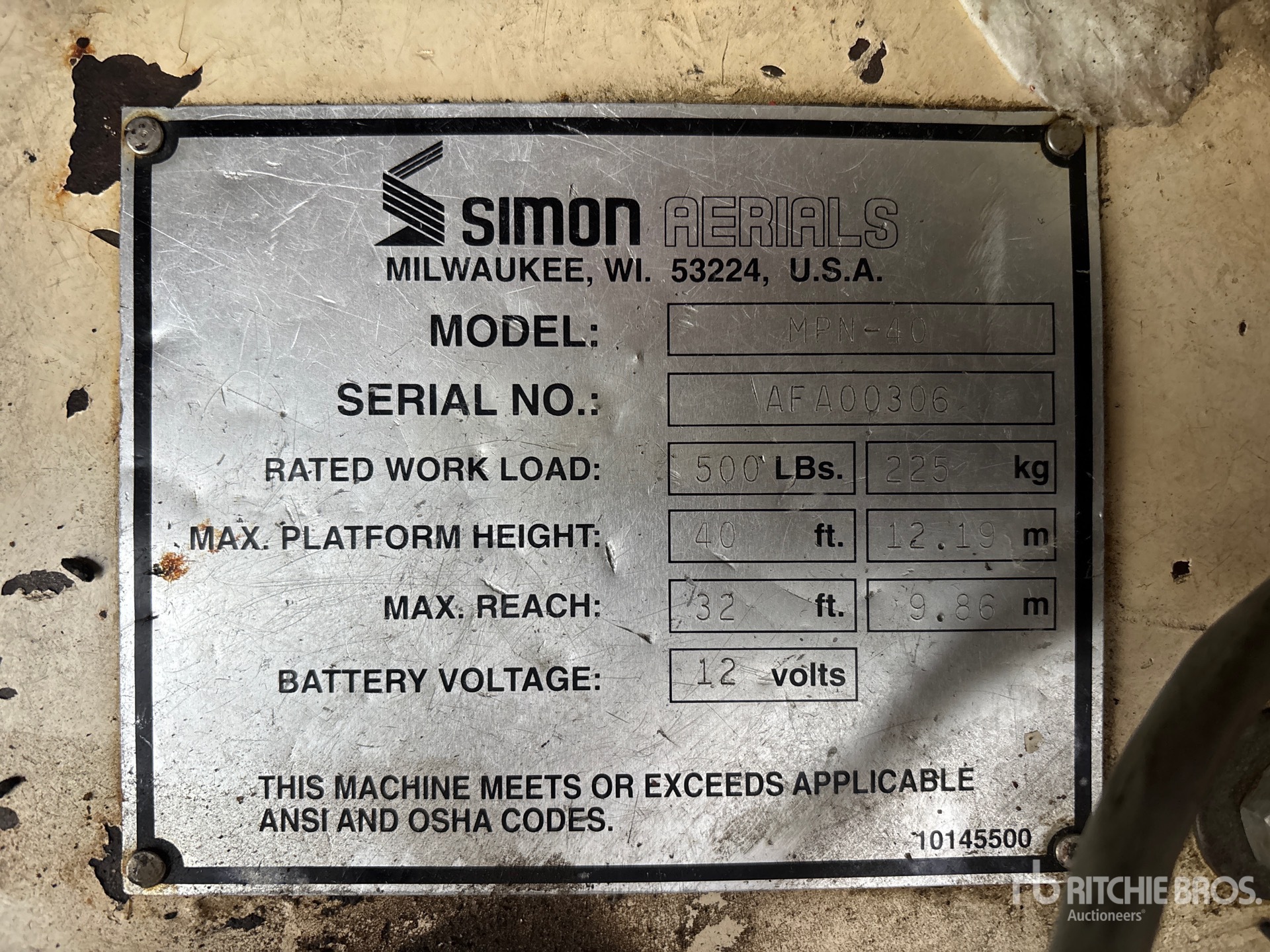 Simon MPN-40