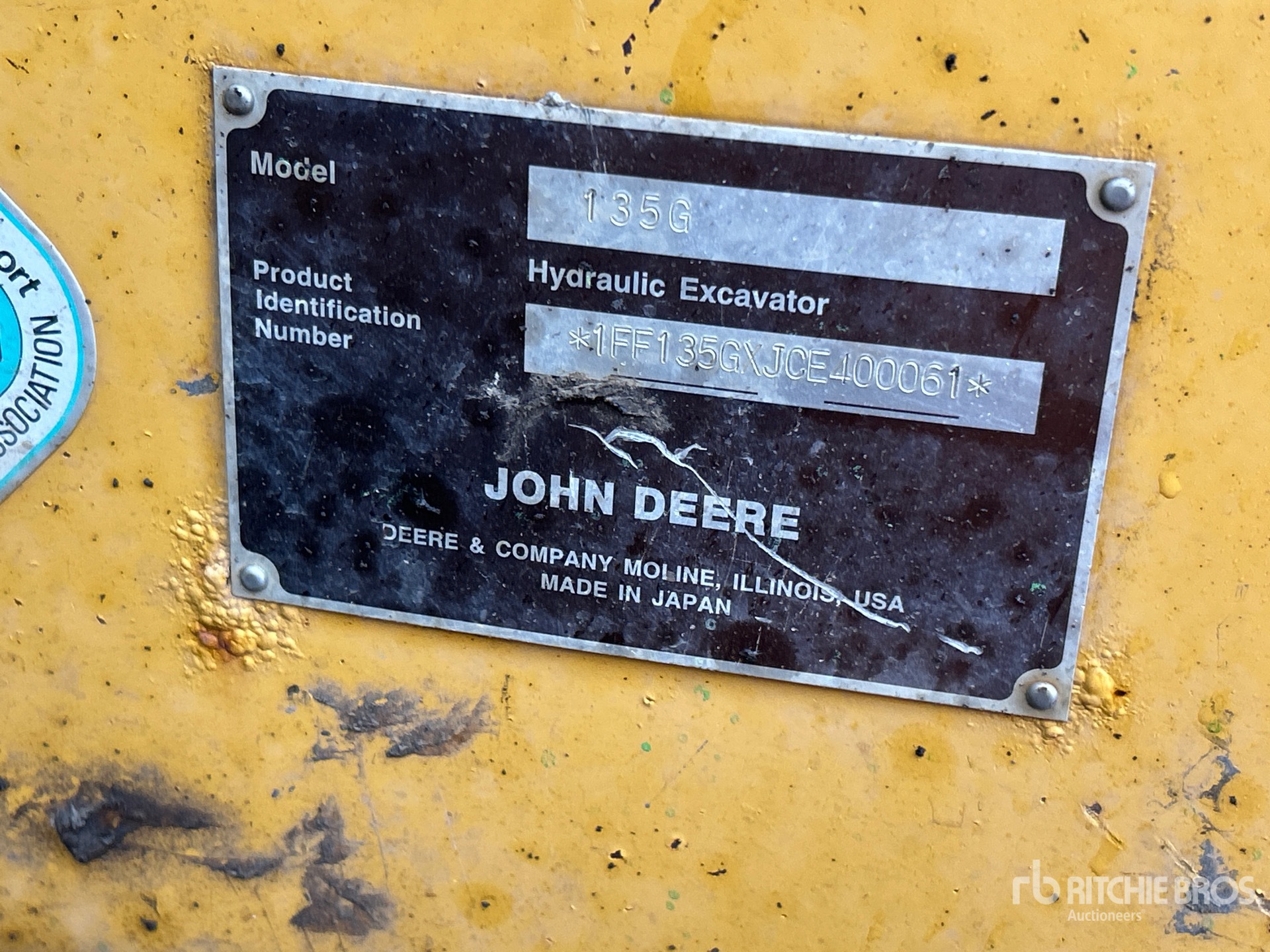 2014 John Deere 135G