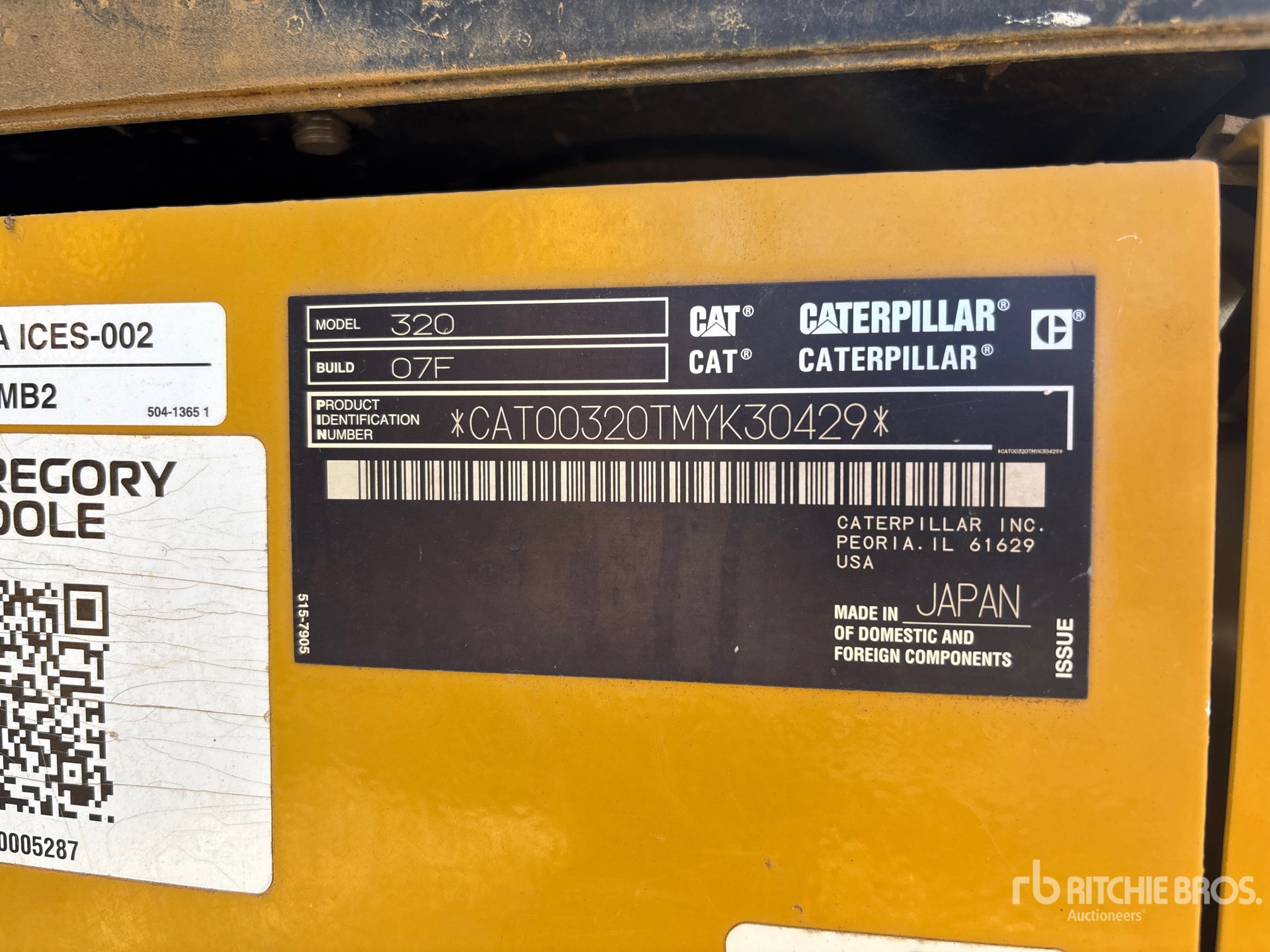 2023 Caterpillar 320