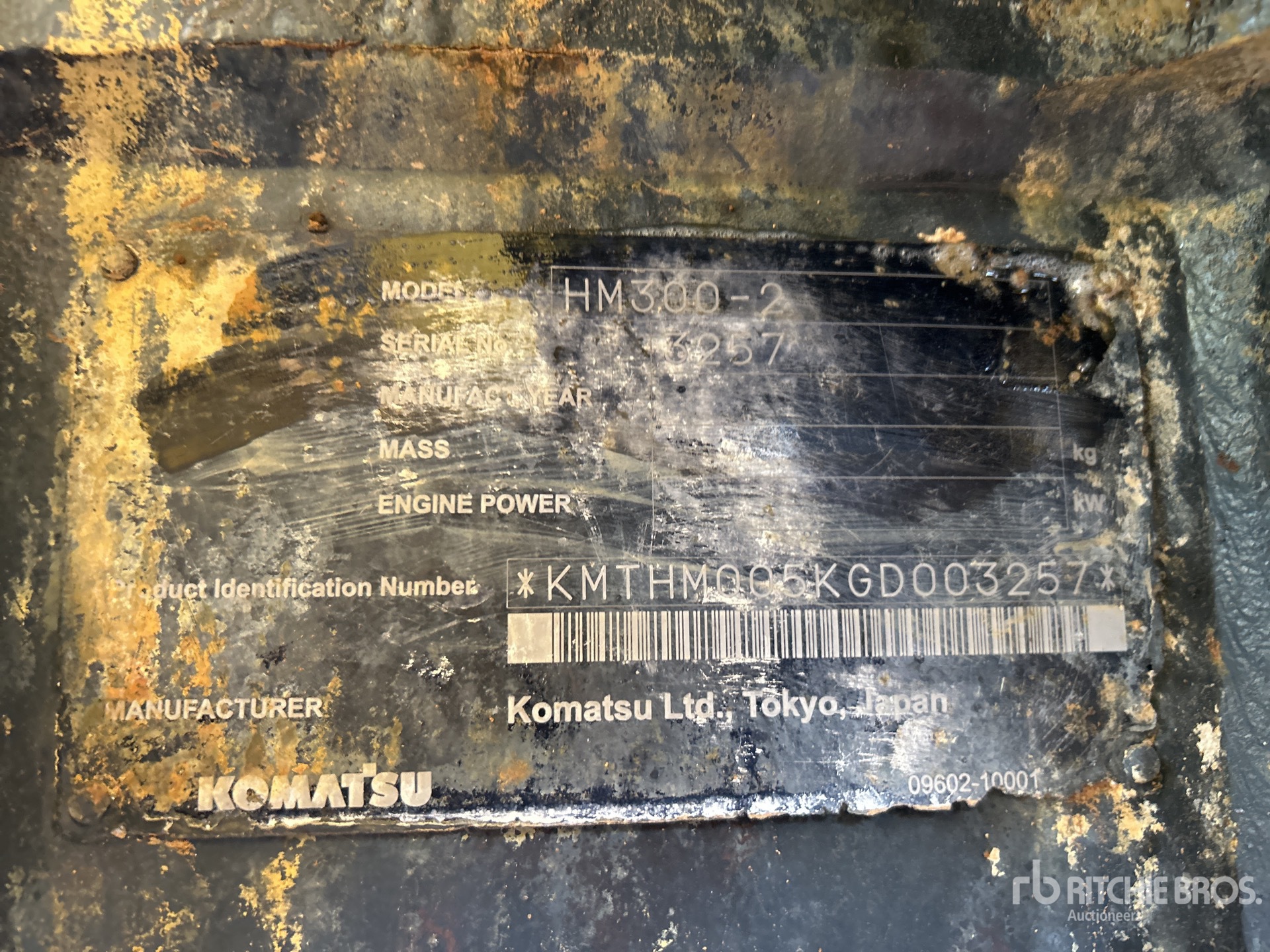 2016 Komatsu HM300-2