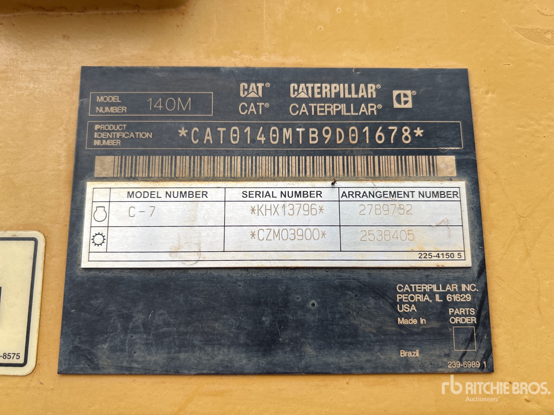 2009 Caterpillar 140M VHP PLUS