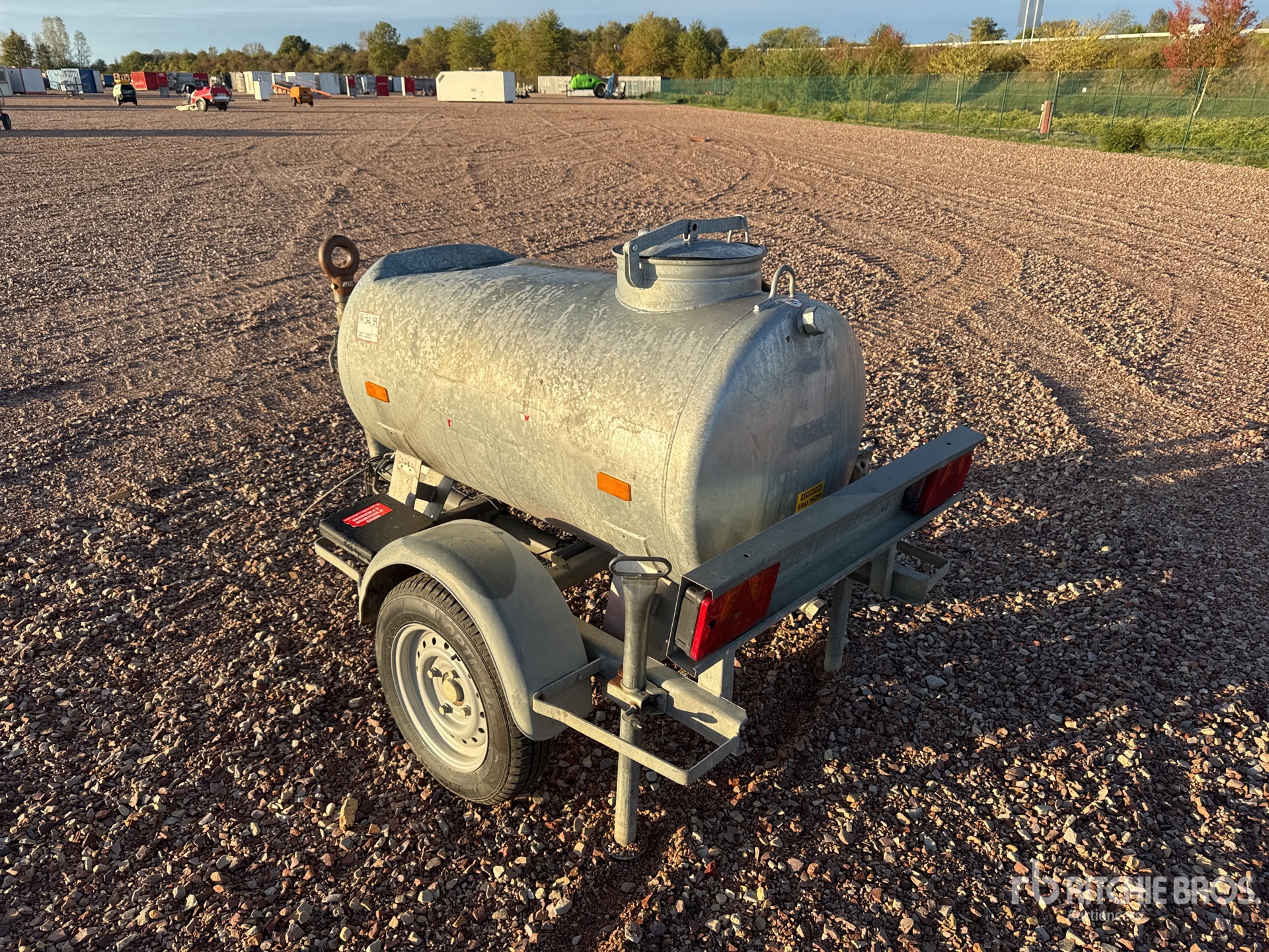 2012 Ecim 500 L S/A Remorque Citerne A Eau