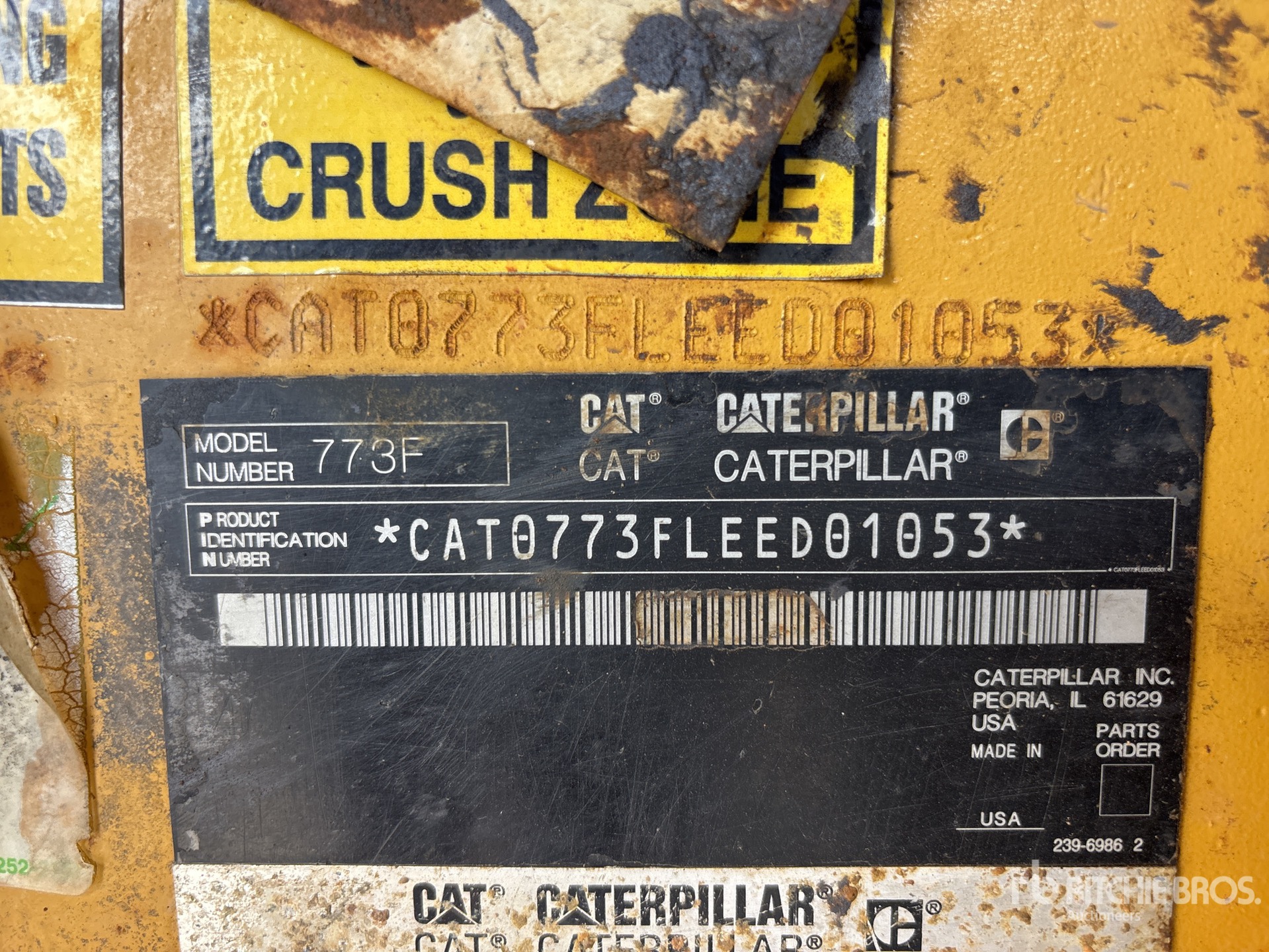 2009 Caterpillar 773F