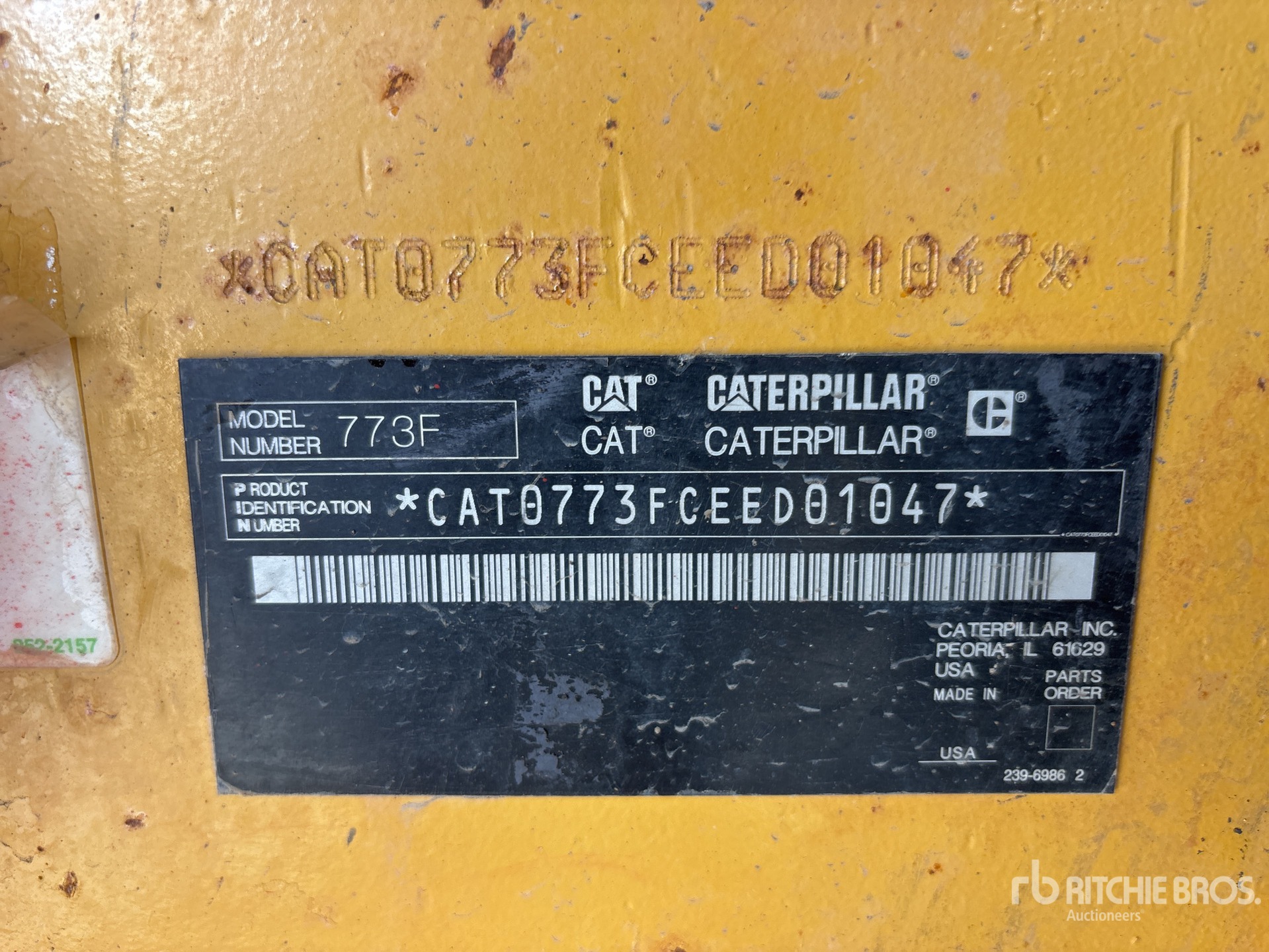 2009 Caterpillar 773F