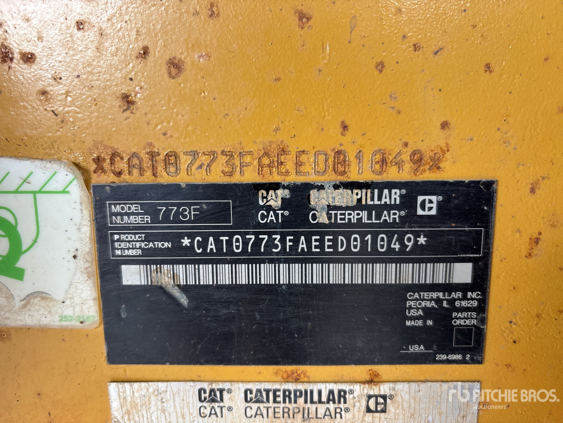 2009 Caterpillar 773F