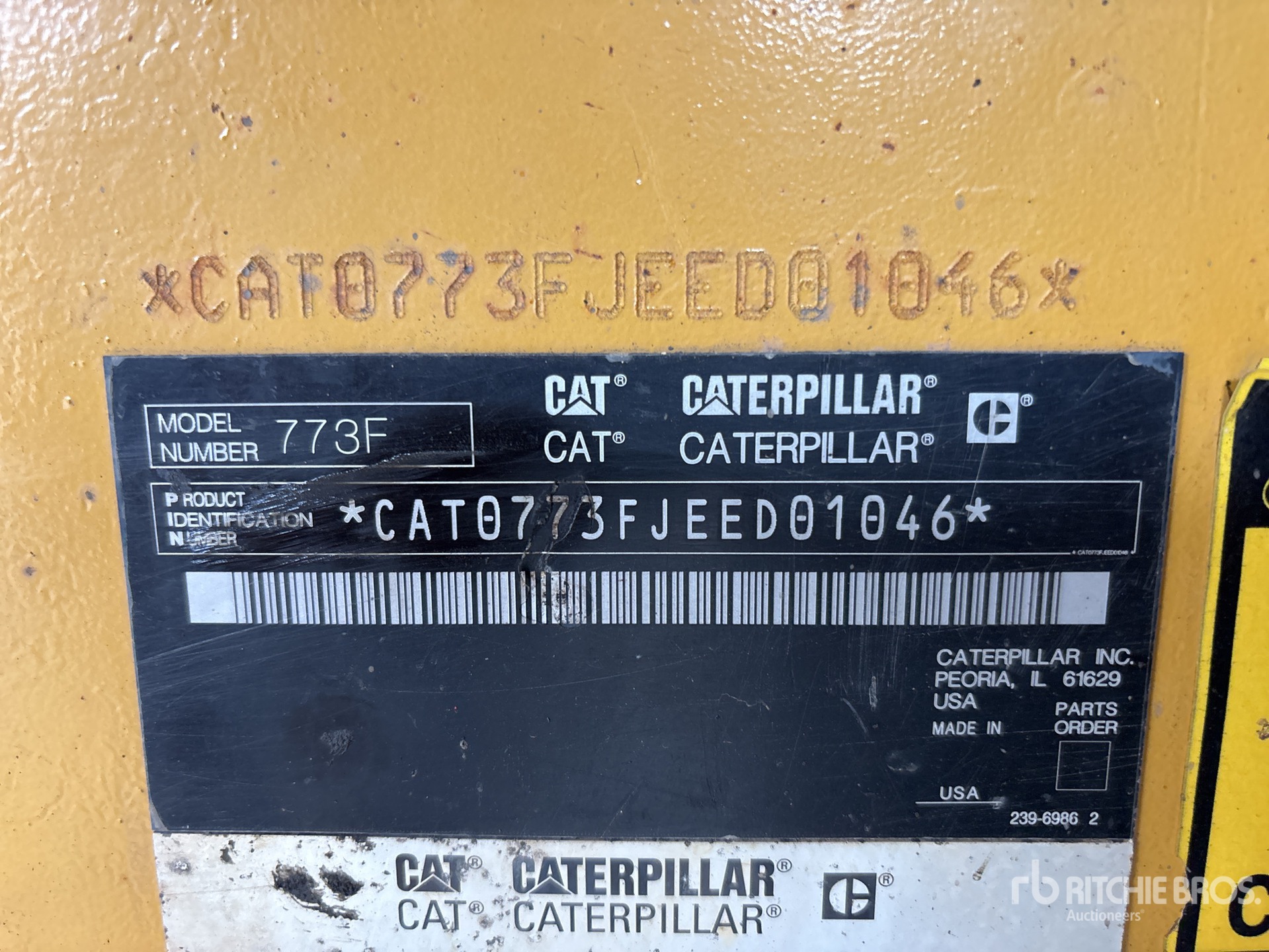 2009 Caterpillar 773F