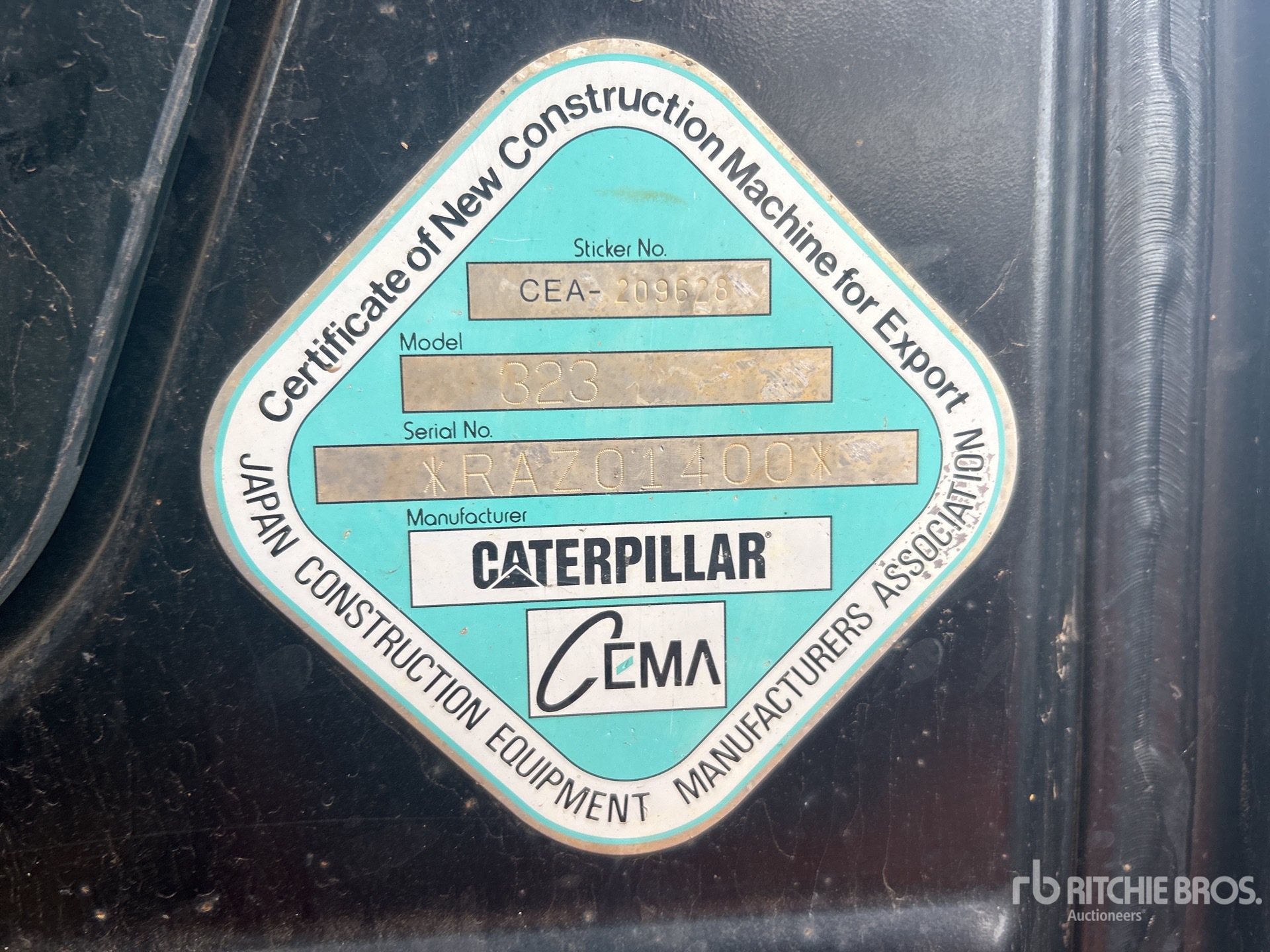 2018 Caterpillar 323
