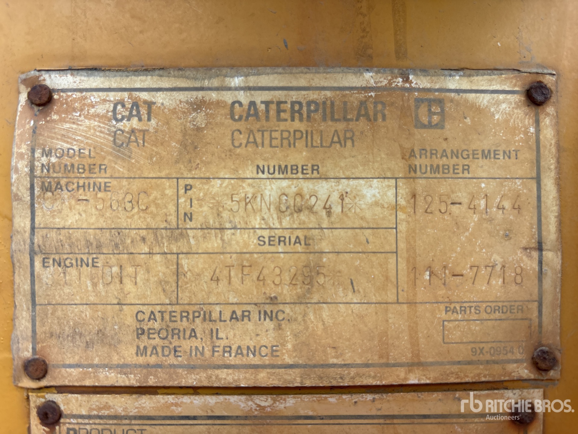 1998 Caterpillar CP-563C
