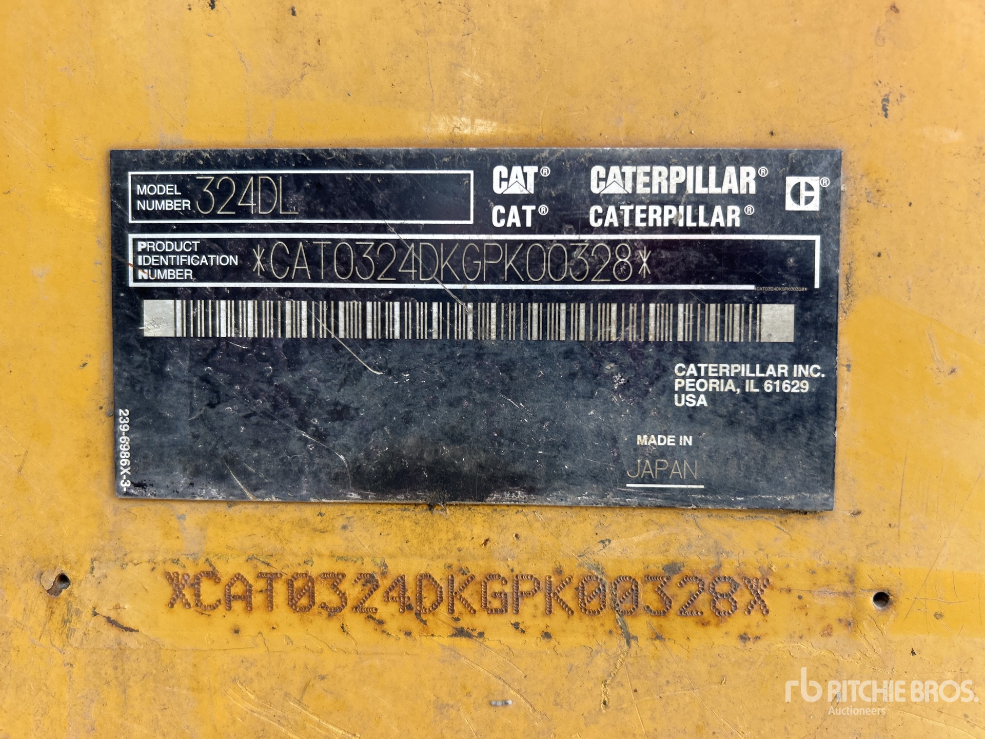 2014 Caterpillar 324DL