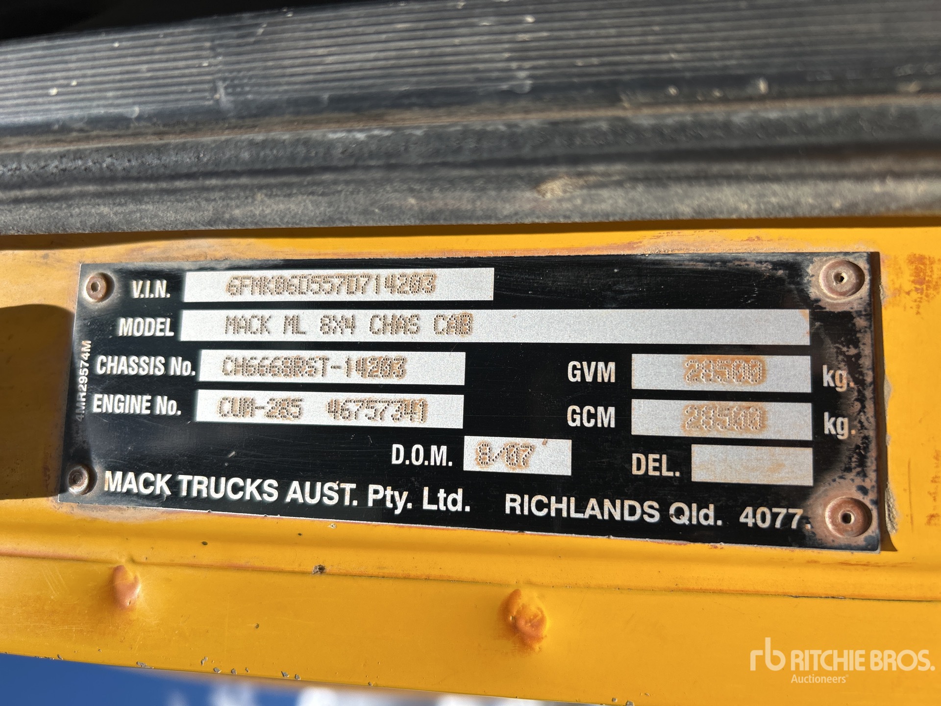 2007 Mack METROLINER