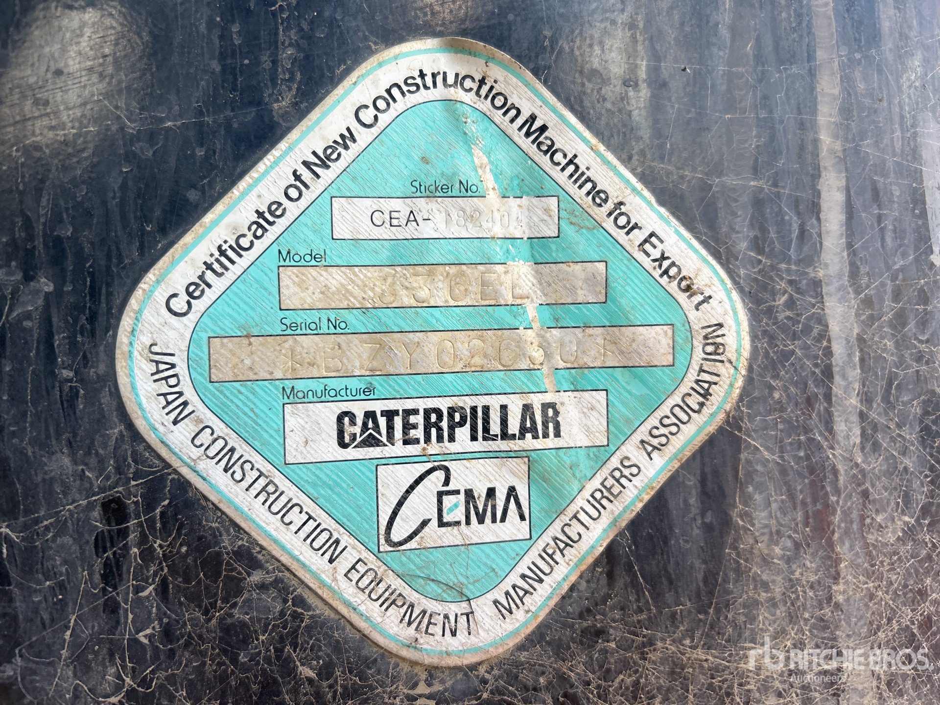 2015 Caterpillar 336 EL