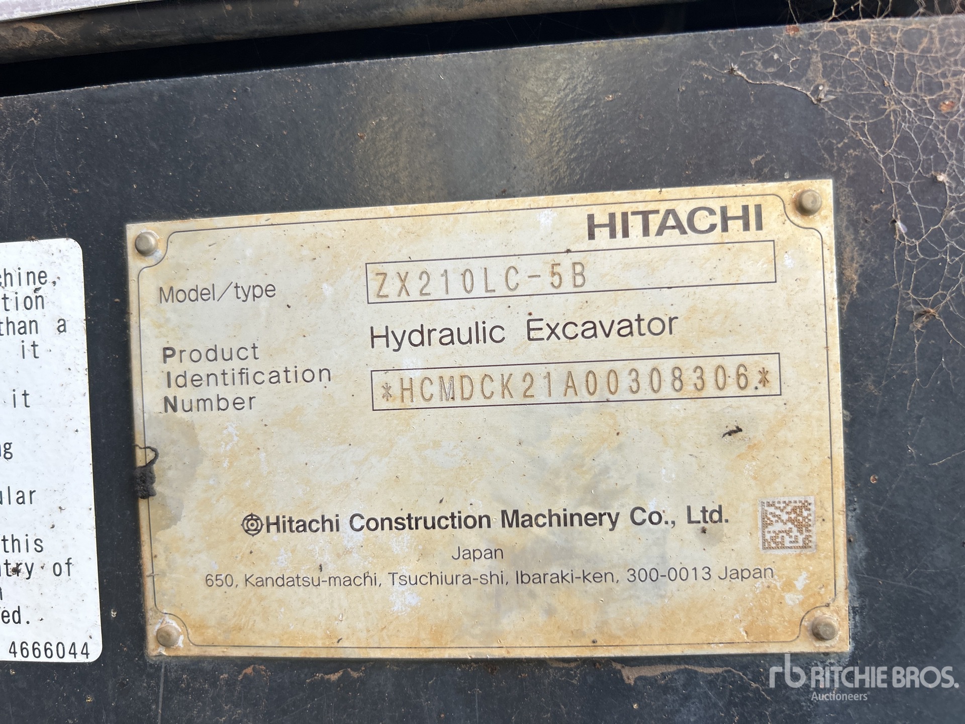 2020 Hitachi ZX210LC-5B