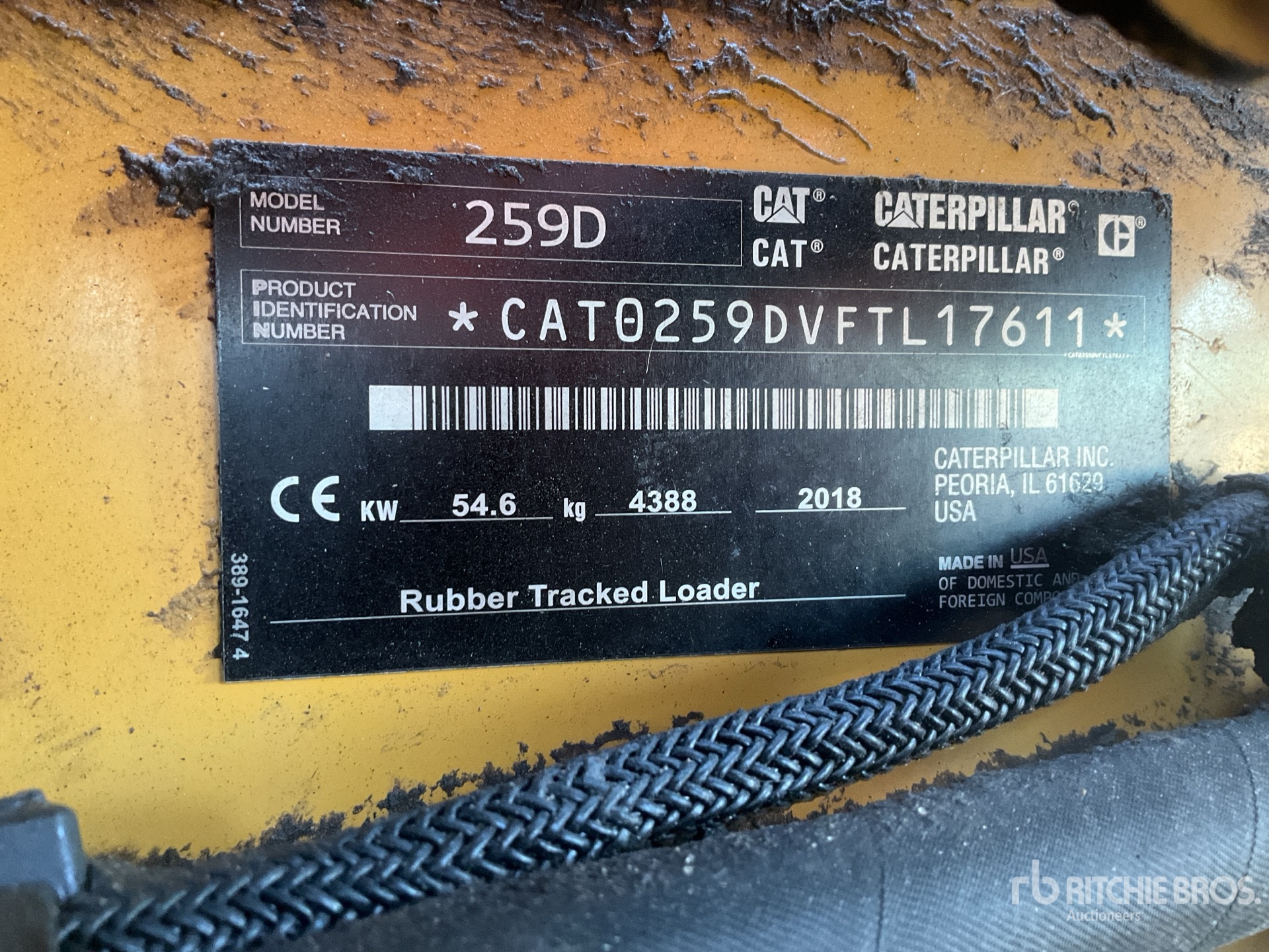 2018 Caterpillar 259D
