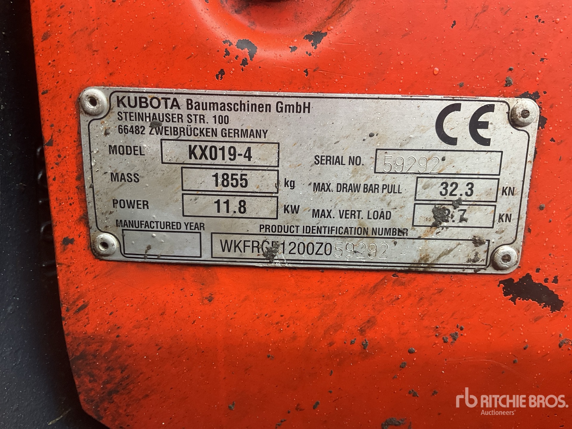 Kubota KX019-4