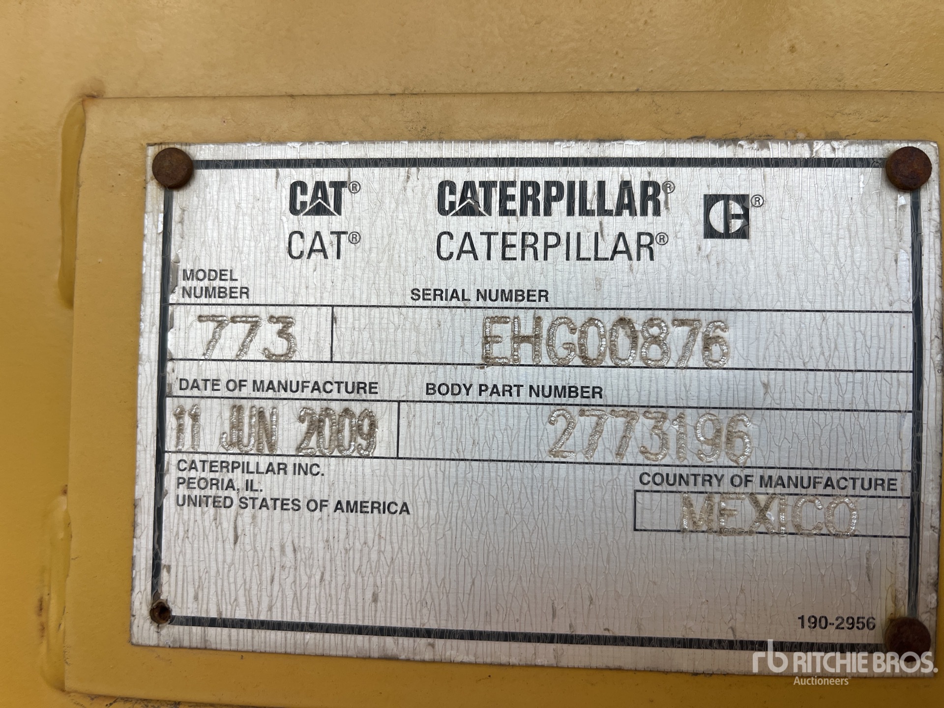 Caterpillar 773F