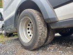 Underbody with Right Rear Drive Tires