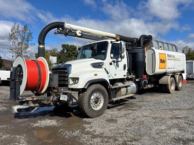 VacAll AJV1215 on 2019 Freightliner 114SD 6x4 Vacuum Excavator Truck