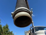 Chassis with Vacuum Intake Hose