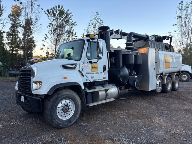 Vacall on 2020 Freightliner 114SD 8x4 Vacuum Excavator Truck