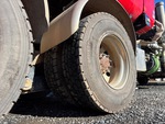 Underbody with Right Front Drive Tires