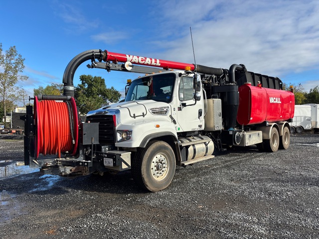 VacAll AJV1215 on 2025 Freightliner 114SD 6x4 Vacuum Excavator Truck