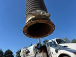 Chassis with Vacuum Intake Hose