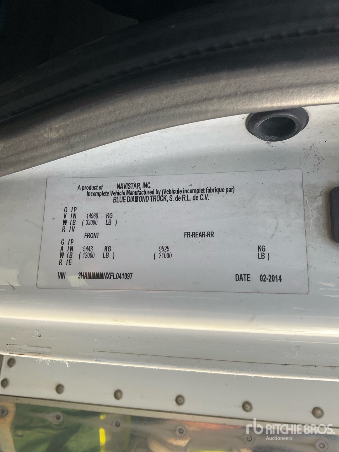 2015 International DURASTAR 4300