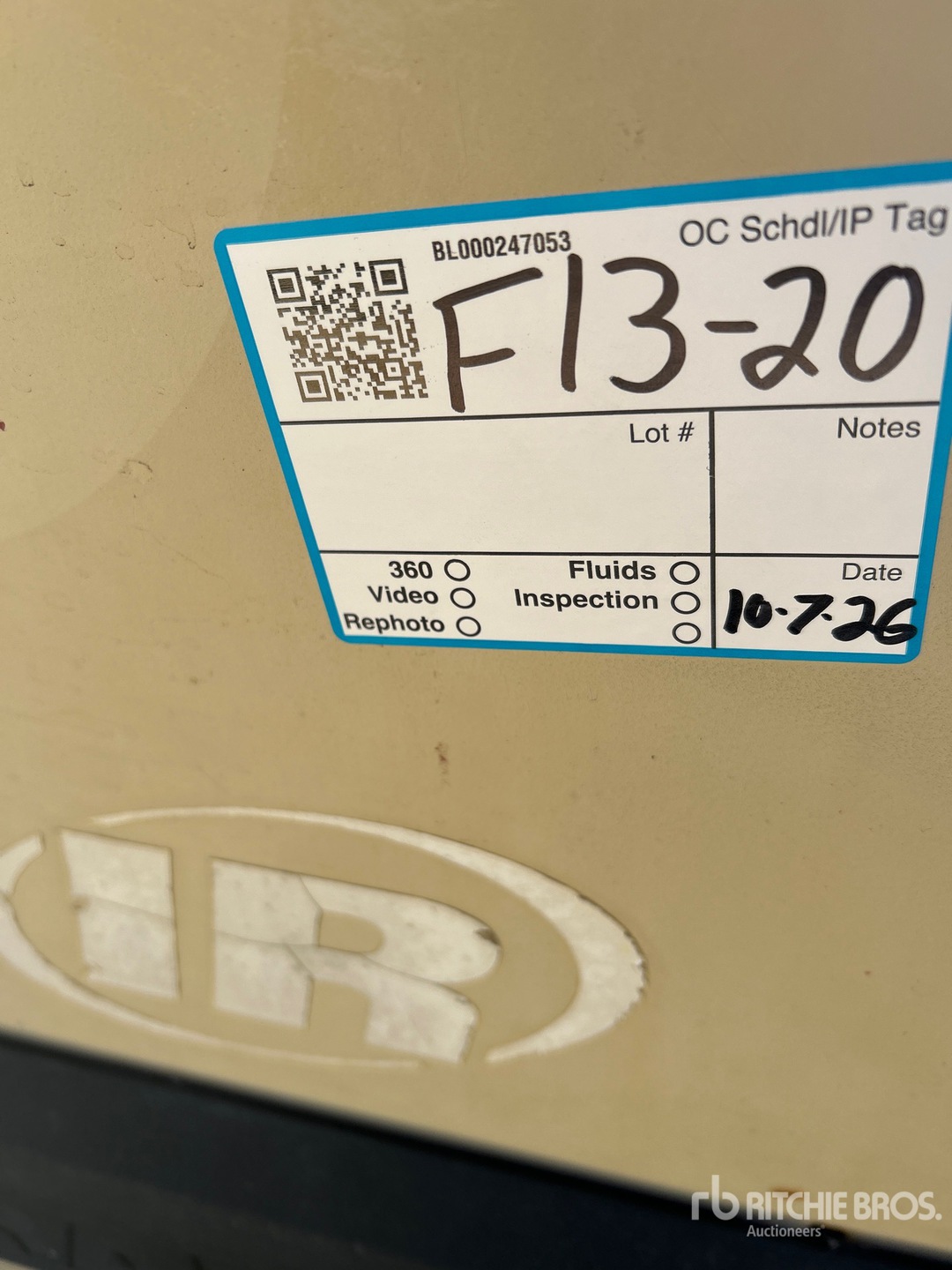 1996 Ingersoll Rand P-185